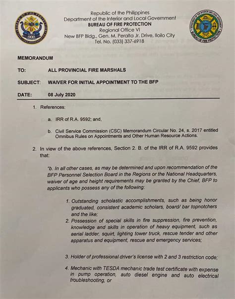 Public Information Section, Bfp 6 .